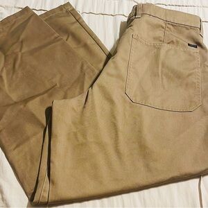 PacSun Tan Wide Leg Pants Casual Style